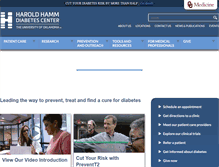 Tablet Screenshot of haroldhamm.org
